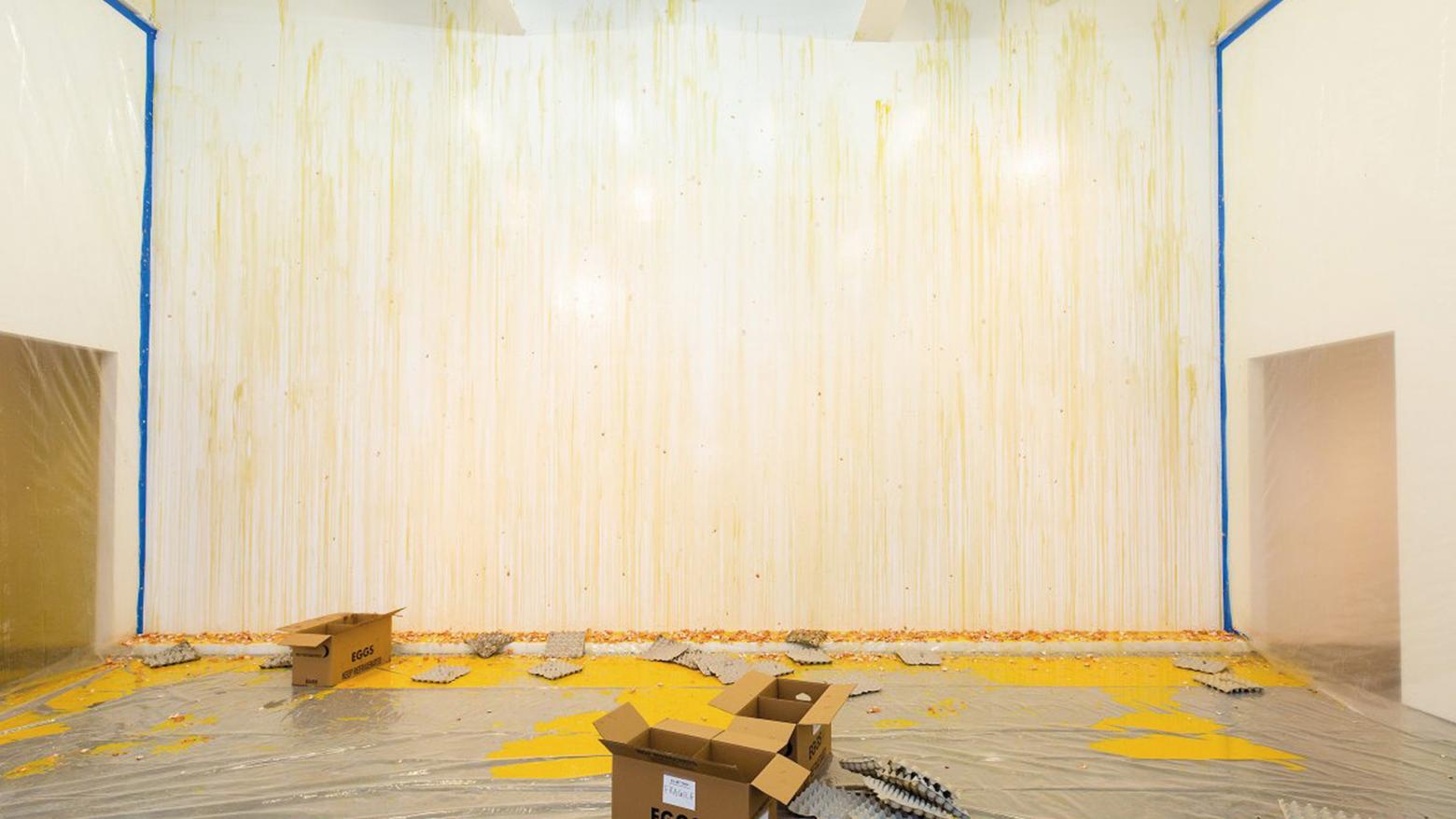 Sarah Lucas, One Thousand Eggs: For Women, 2019