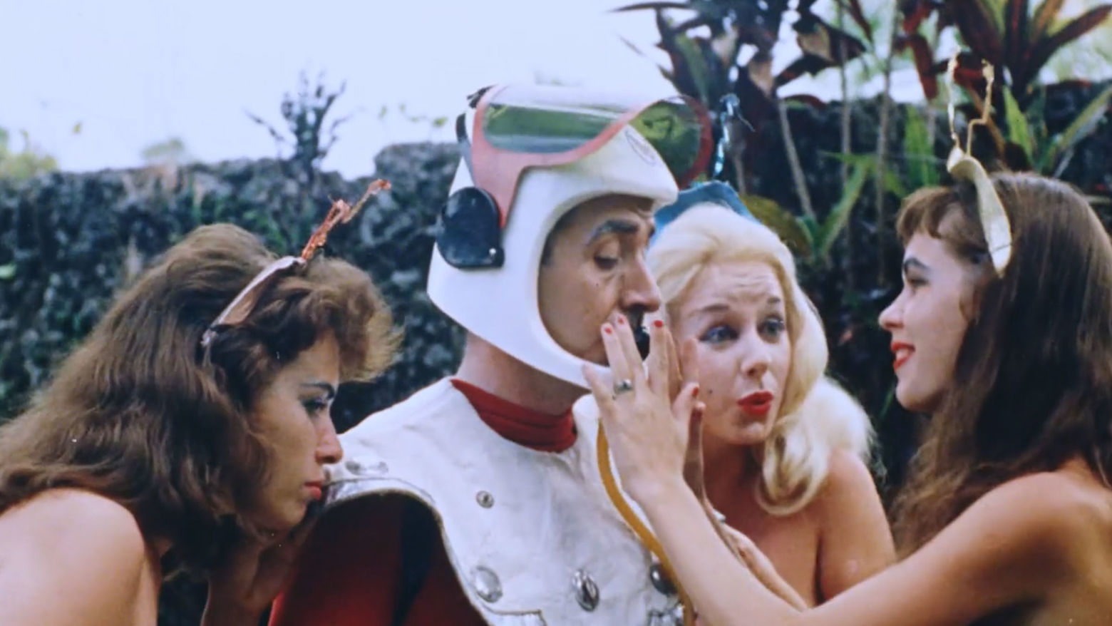 Still from "Nude on the Moon" (1961) Dir. Doris Wishman (as Anthony Brooks)