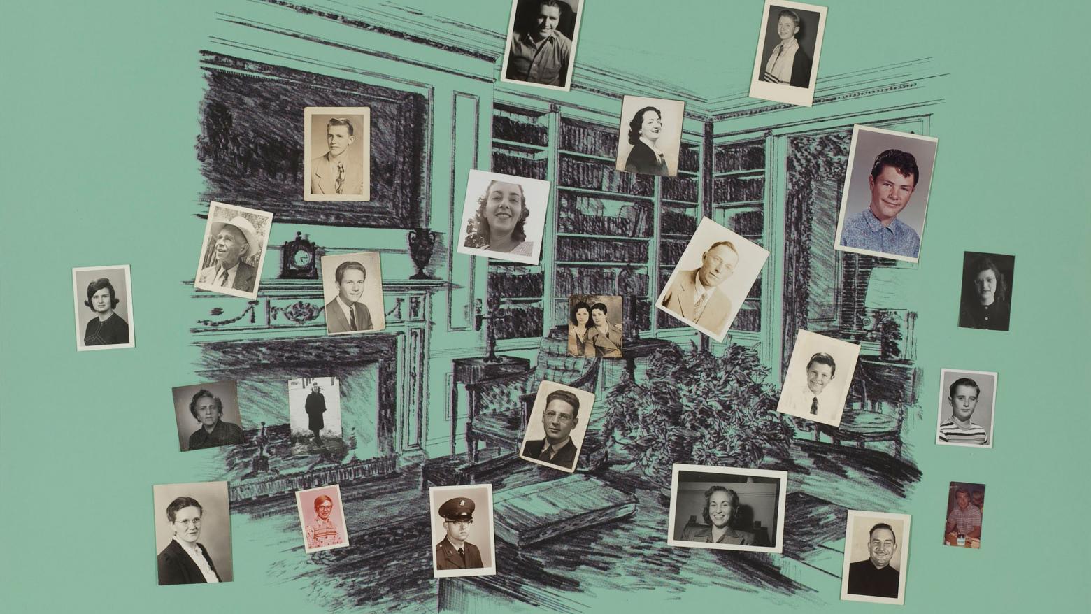Allen Ruppersberg, Honey, I rearranged the collection asking myself the question—who is the found of conceptual art?