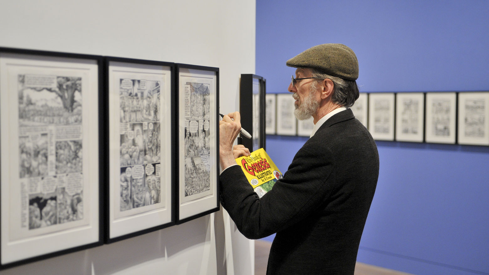 The Bible Illuminated R Crumb S Book Of Genesis Hammer Museum