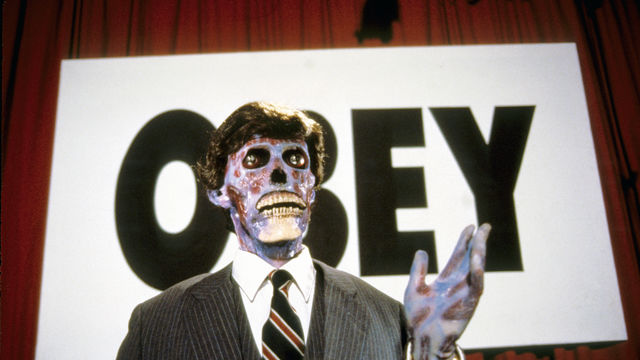 Film still from They Live