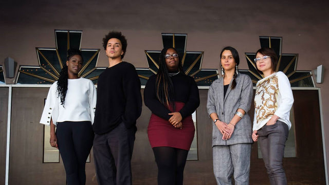 Group photo of PEN Emerging Voices Fellowship class of 2020