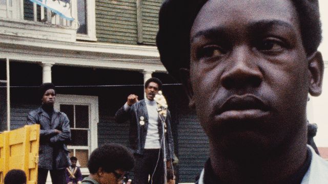 Still from the short film "Black Panthers" (1968)