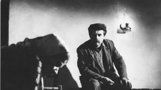 Still from the film "Reconstruction" (1970)