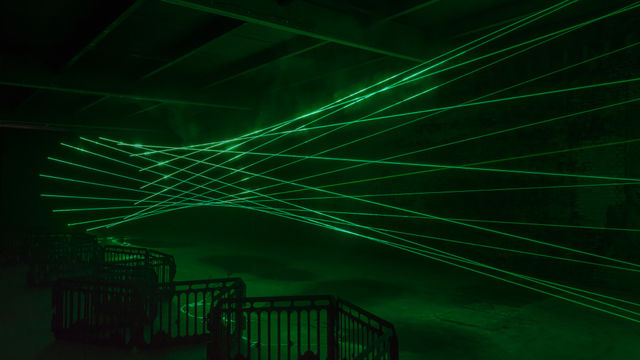 Rita McBride installation