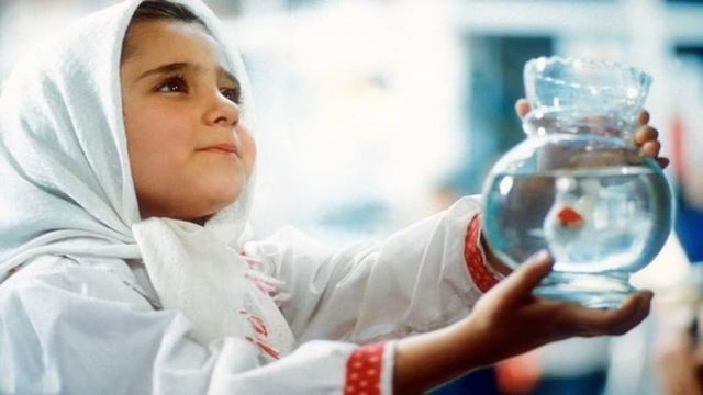 Still from The White Balloon showing a young girl. Credit: October Films/Photofest