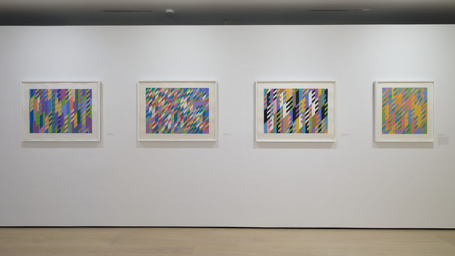 Painting in gallery
