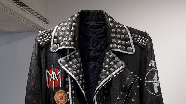 Giant punk studded jacket