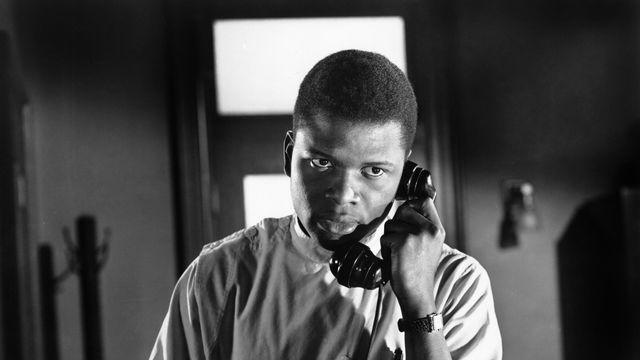 Sidney Poitier in No Way Out