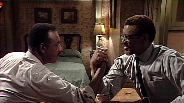 Still from American Playhouse: “The Meeting”