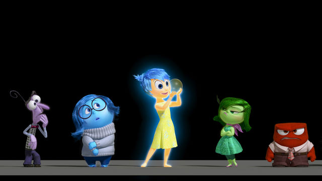 A lineup of anthropomorphic feelings