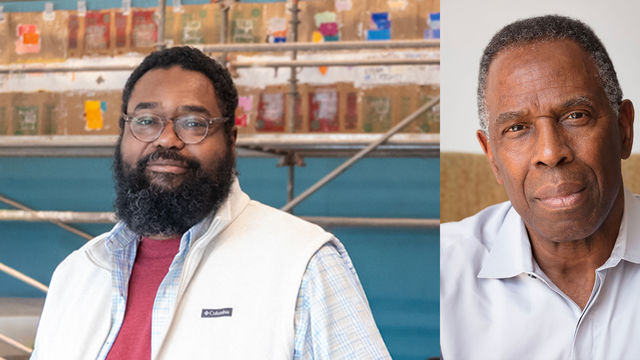 Headshots of Mike Cloud and Charles Gaines