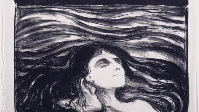 Edvard Munch, On the Waves of Love, 1896