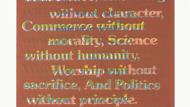 Without, by Sister Karen Boccalero, 1983