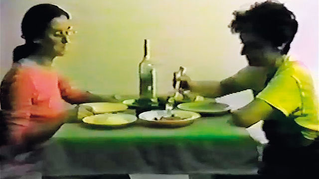 Still from La comida, by Sybil Brintrup and Magali Meneses, 1983