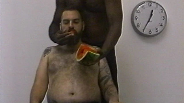 Gorge, by Nayland Blake, 1998