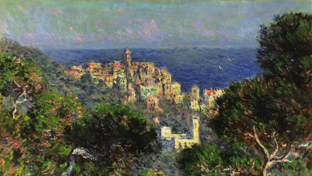 Claude Monet, View of Bordighera, 1884