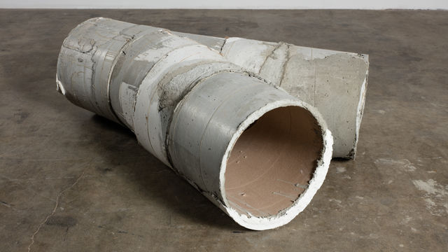 Oscar Tuazon, Pipe Prototype, 2015