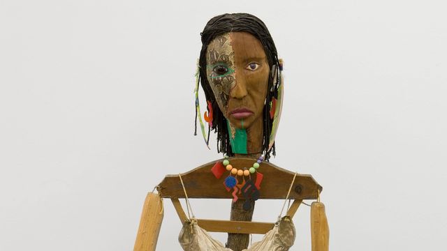 Jimmie Durham, <em>Malinche</em> detail, 1988-1992