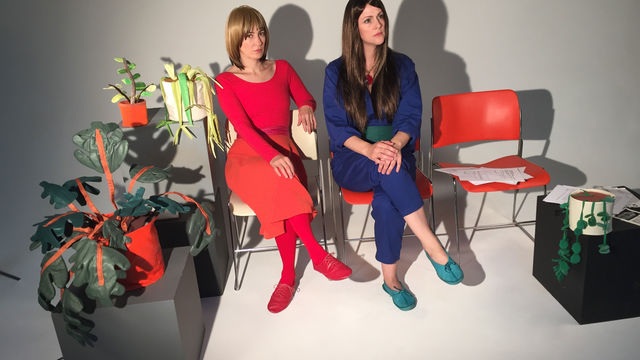 Jade Gordon and Megan Whitmarsh, Still from The Open Door, 2016. Video, color, sound. 6:01 min. Courtesy the artists.