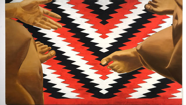 Luchita Hurtado, Untitled, 1970. Oil on canvas. 30 x 50 in. (76.2 x 127 cm). Signed and dated on verso. Courtesy the artist and Park View/Paul Soto, Los Angeles and Brussels. Photo: Cole Root.
