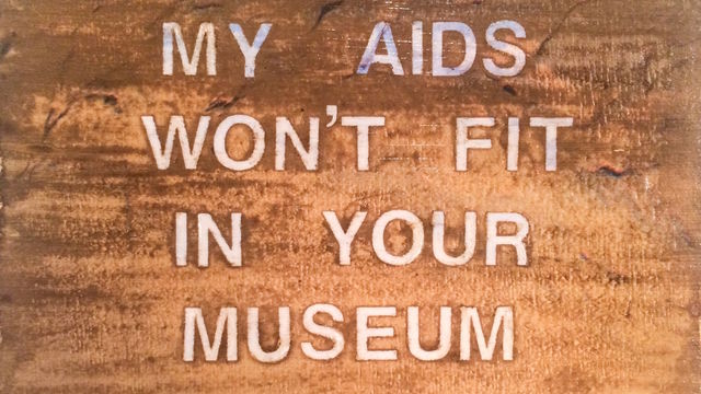 Shan Kelley, With Curators Like These, Who Needs A Cure, 2015