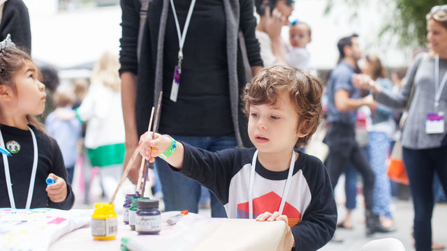 boy painting