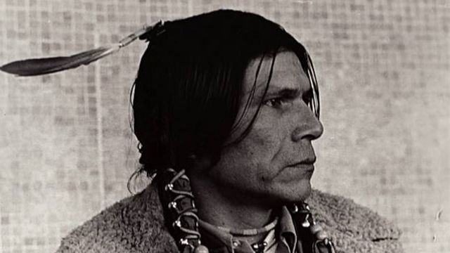 Dennis Banks, co-founder of the American Indian Movement (AIM)