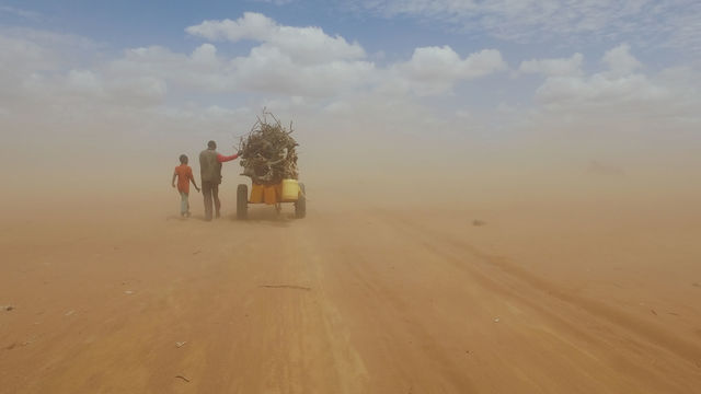 A scene from Human Flow, an Amazon Studios release.
