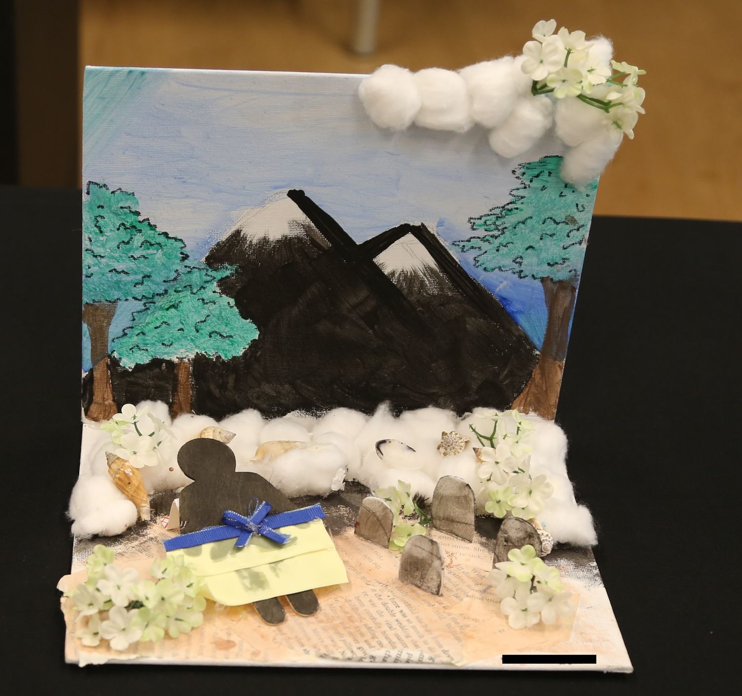 A student's diorama