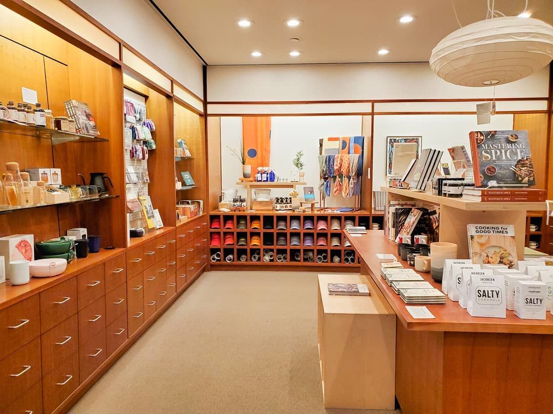 A view of the Hammer Museum store