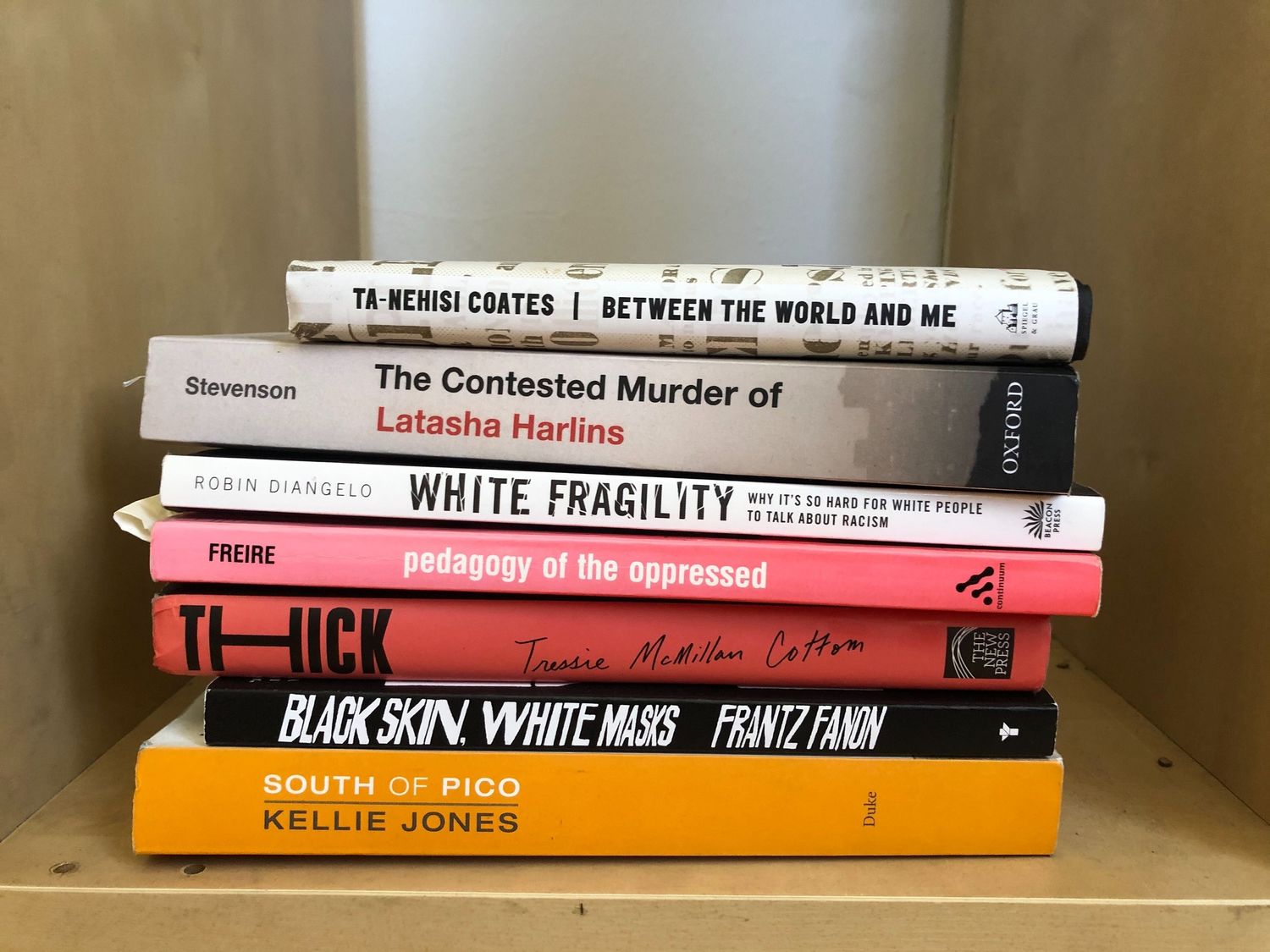 A pile of books