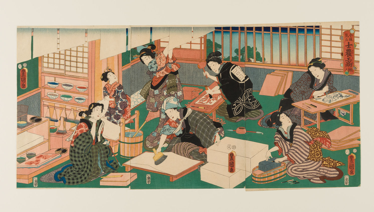 Japanese Woodblock Prints: Artists, Publishers and