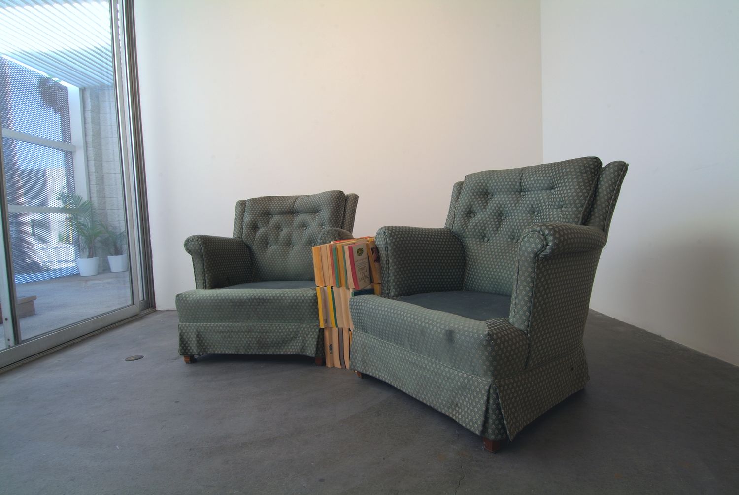 Rodney McMillian, Chairs and Books