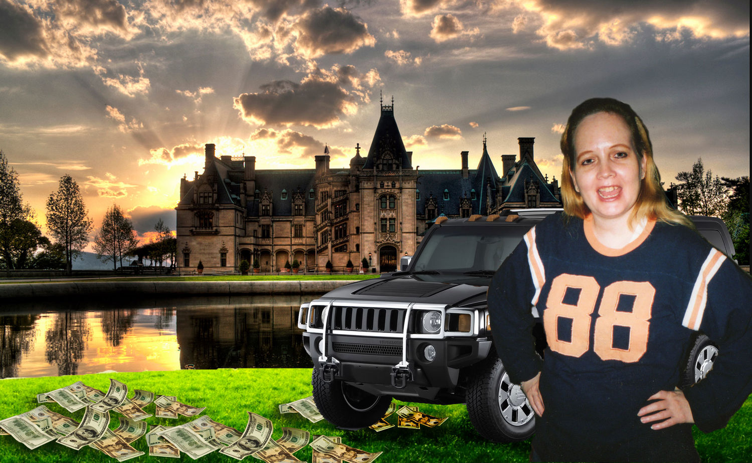 MOM, MONEY AND MANSION—Photo by Jeanine Oleson