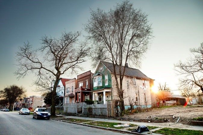 MY AUNTIE’S HOUSE ON THE BLOCK—Photo by Chris Murphy 