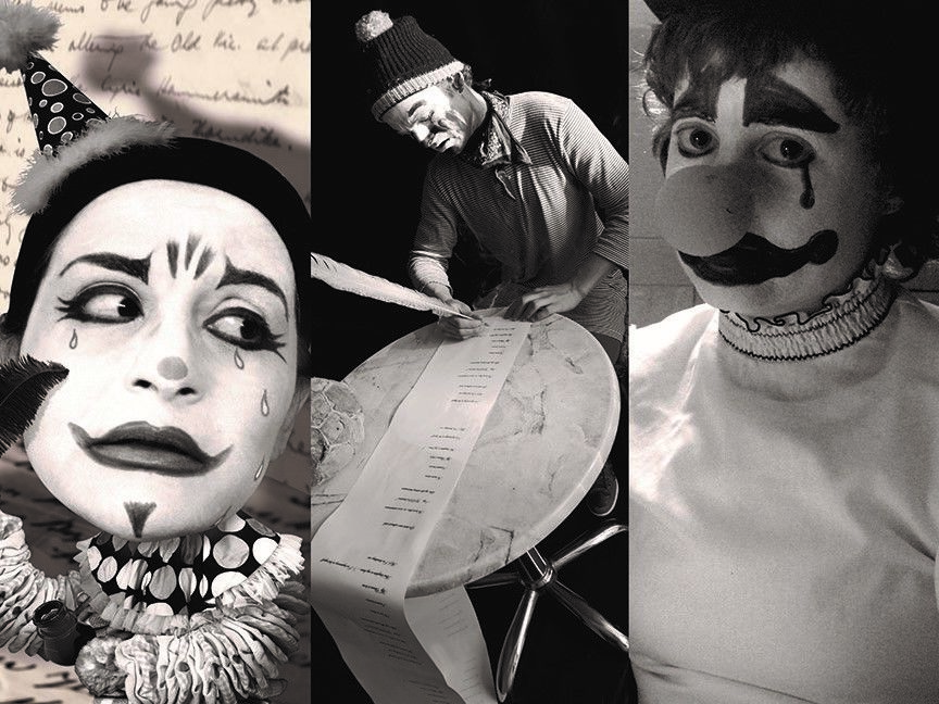 Humberto: “Lovesick Clown.” Photos by Lisa Barcy, Harry Bos, and Stephanie Barber