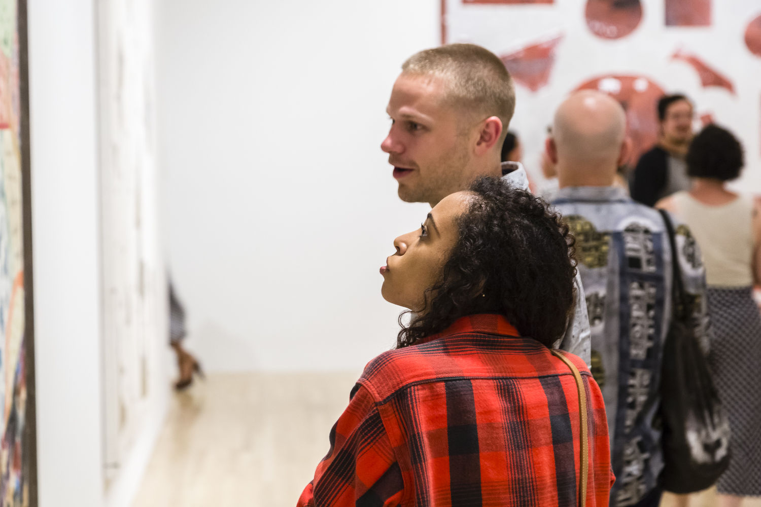 Looking at art