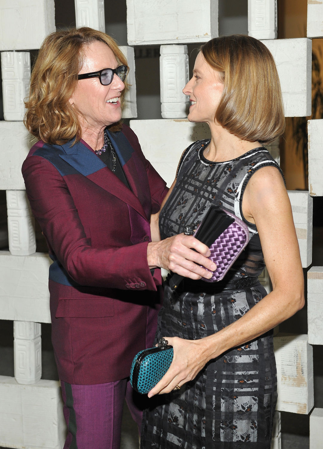 Ann Philbin and Jodie Foster