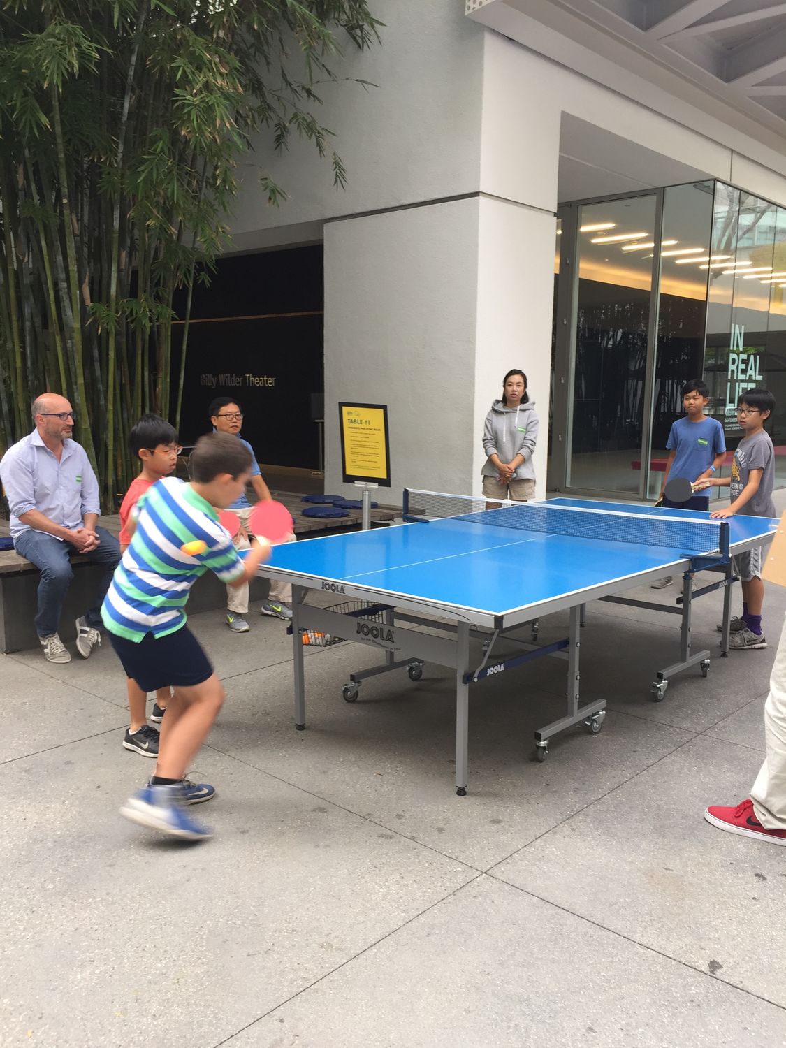 Ping-pong tournament