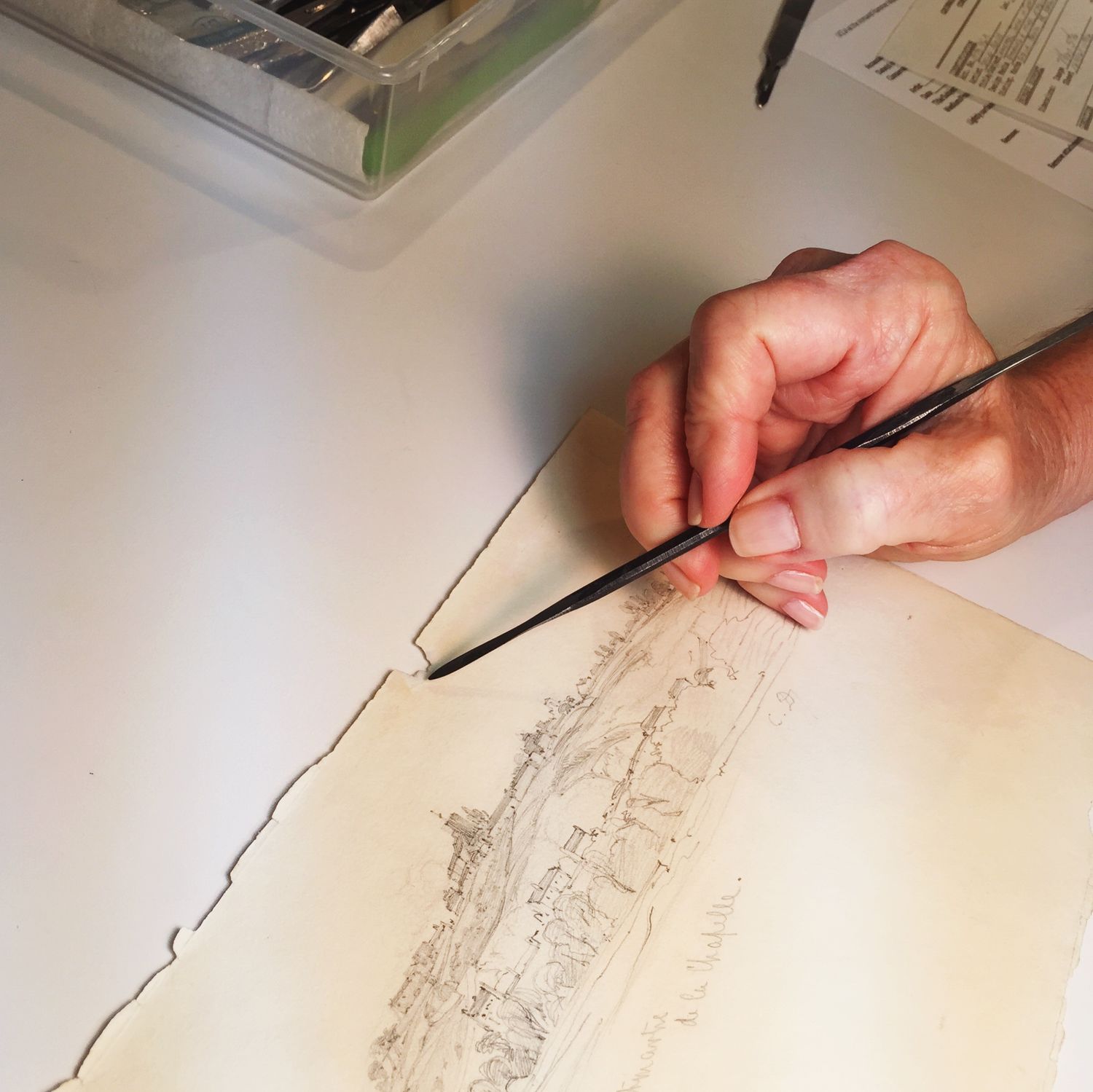 Paper conservation