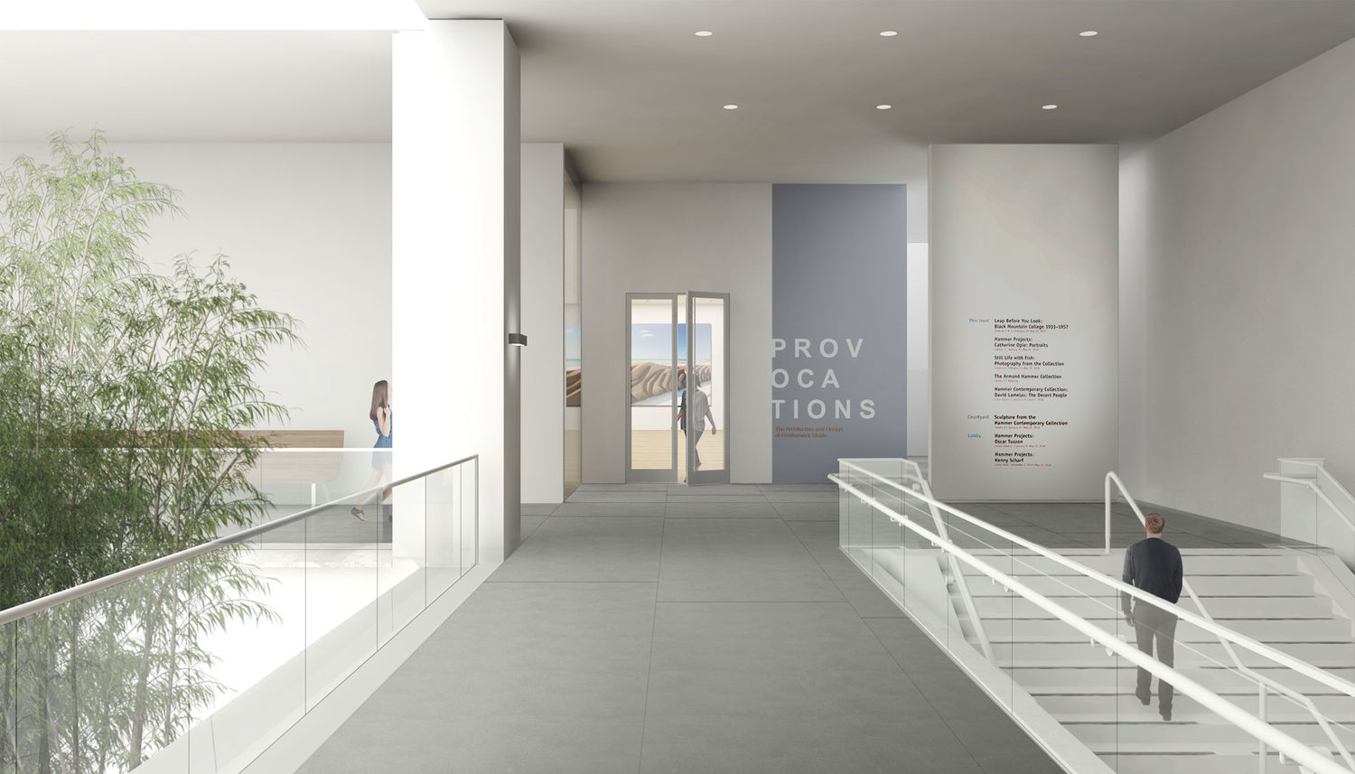 Hammer Museum rendering. Michael Maltzan Architecture.