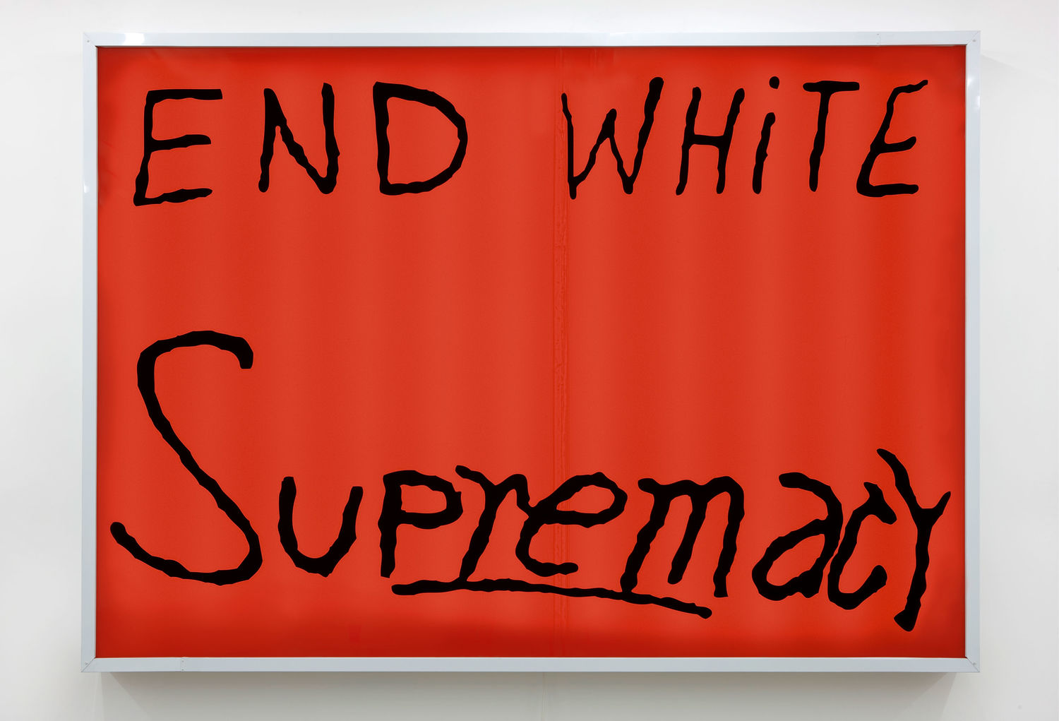 Sam Durant, End White Supremacy, 2008