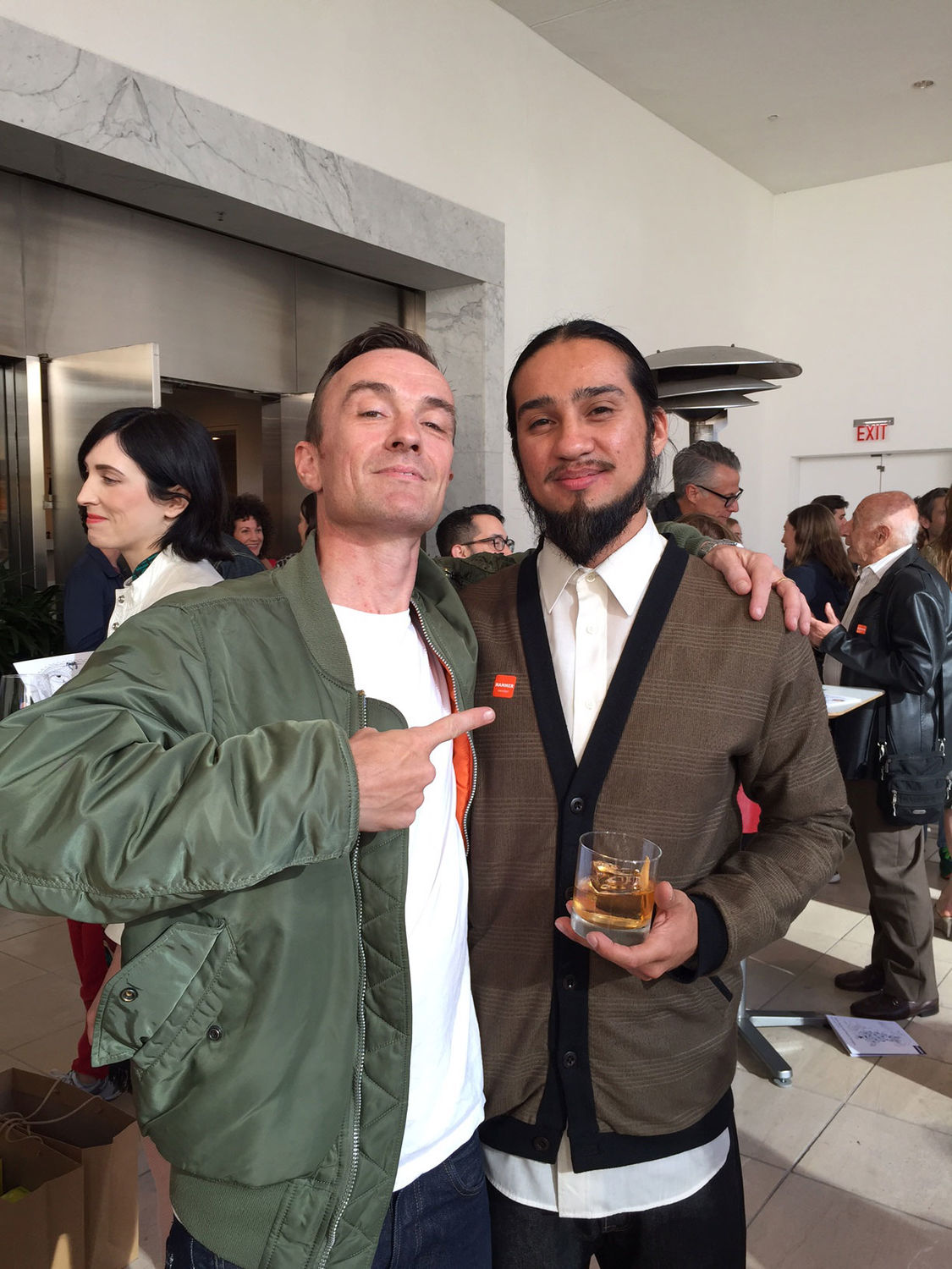Oliver Payne and Bobby Jesus