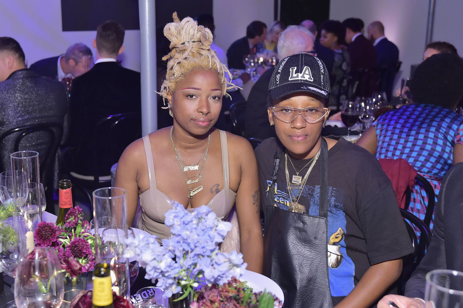 Monique McWilliams (L) and Lauren Halsey attend the Hammer Museum 16th Annual Gala in the Garden with generous support from South Coast Plaza at the Hammer Museum on October 14, 2018 in Los Angeles, California. (Photo by Stefanie Keenan/Getty Images for Hammer Museum)