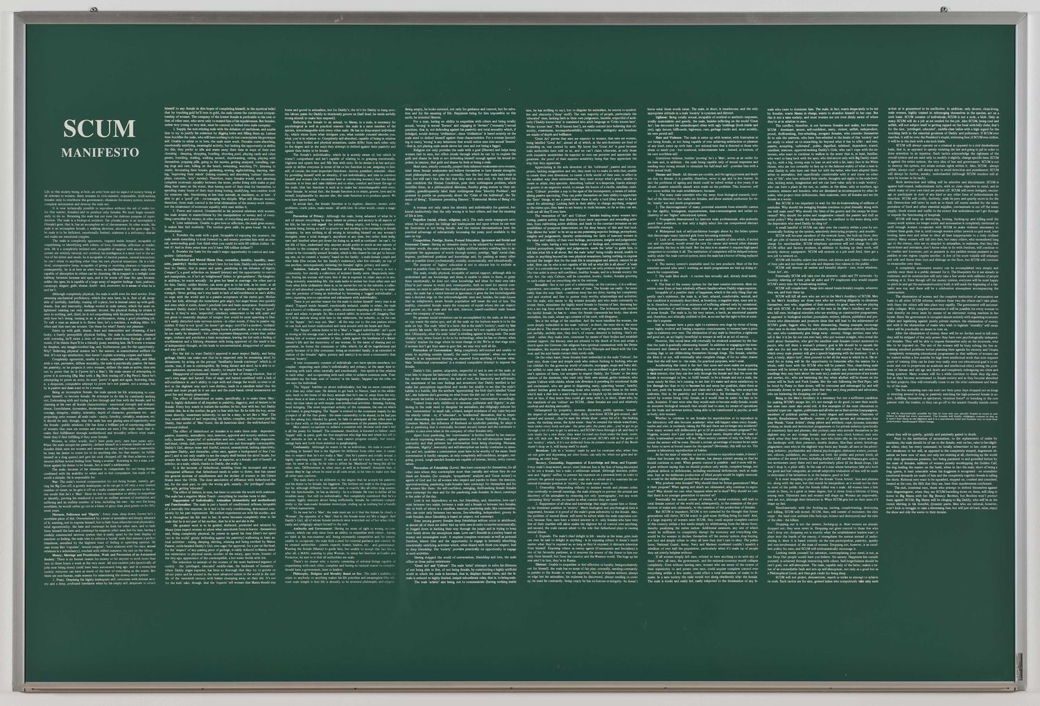 Scum, by Nayland Blake, 1990