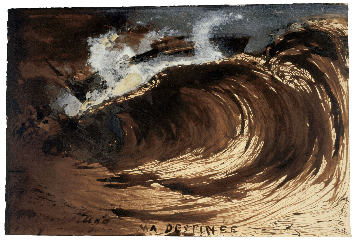 Stones to Stains: The Drawings of Victor Hugo | Hammer Museum