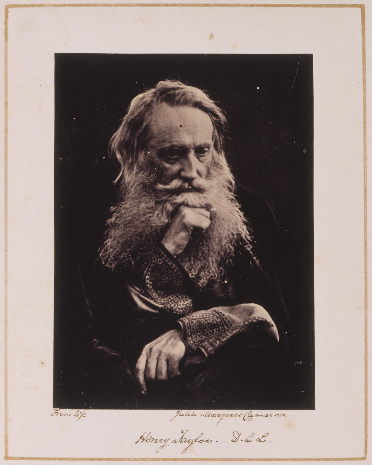 Julia Margaret Cameron, Sir Henry Taylor, late 1860s