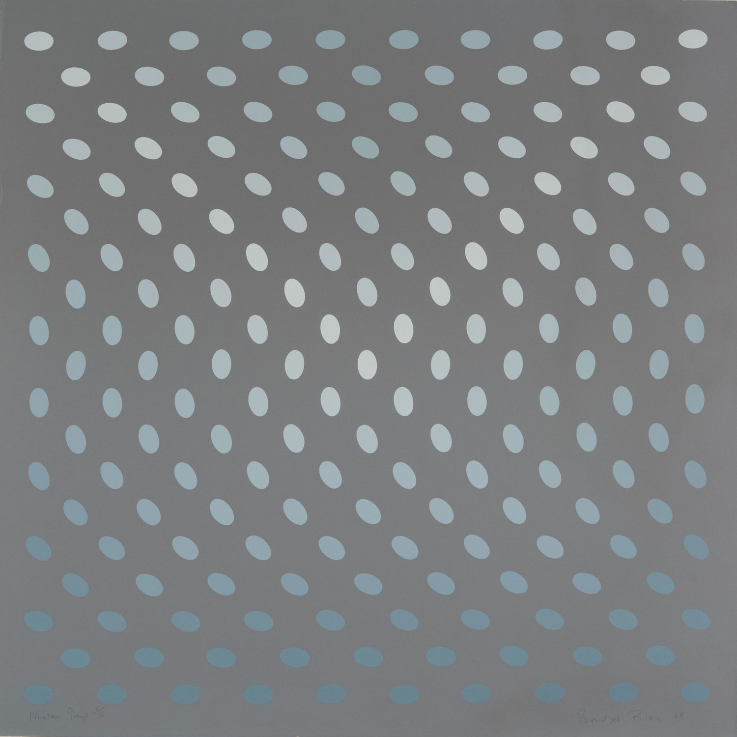 Bridget Riley, "Untitled," 1968
