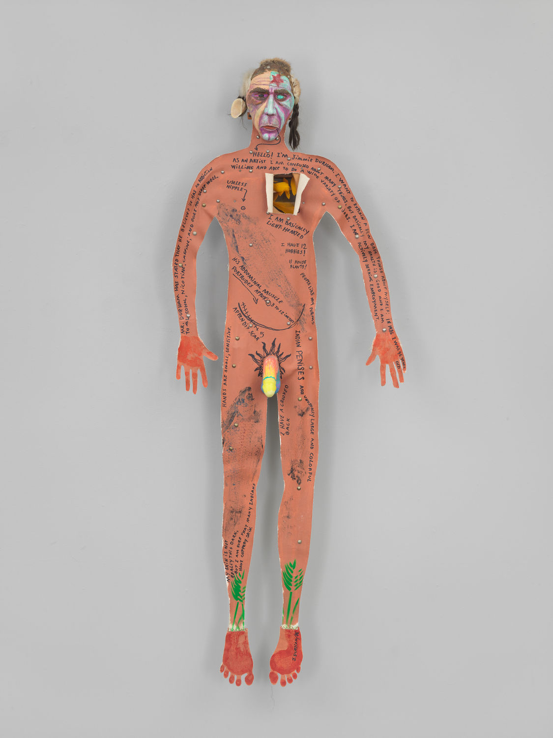 Jimmie Durham, Self-Portrait, 1986